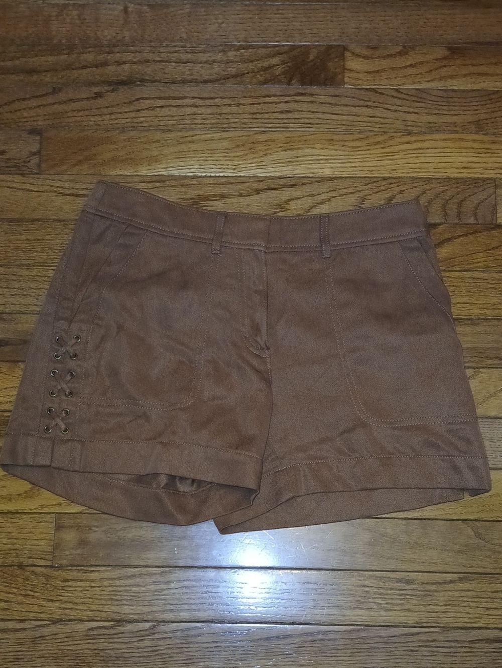 White House Black Market Brown  Shorts. Size4